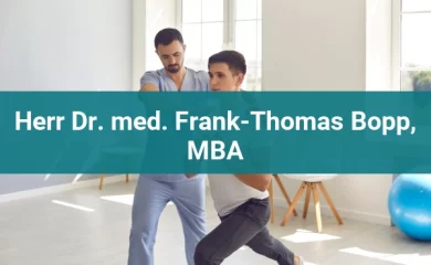 Psychosomatischen Kliniken in Sigmaringen 1 Herr Dr. med. Frank-Thomas Bopp, MBA